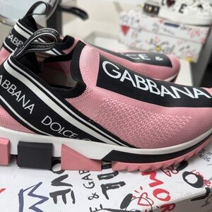 Dolce & Gabbana Women's Pink Sneakers